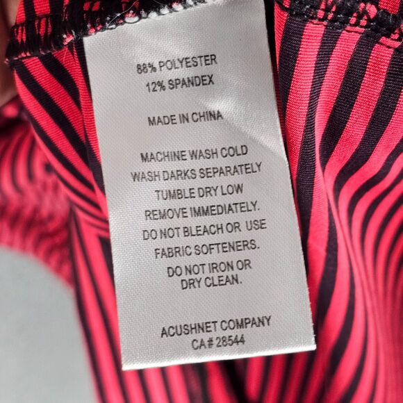 Footjoy FJ Striped Prodry Lisle Active Performance Golf Polo Mens Medium - Picture 6 of 7